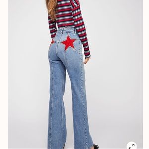 Firecracker Flare Jeans by awe the Free size 31